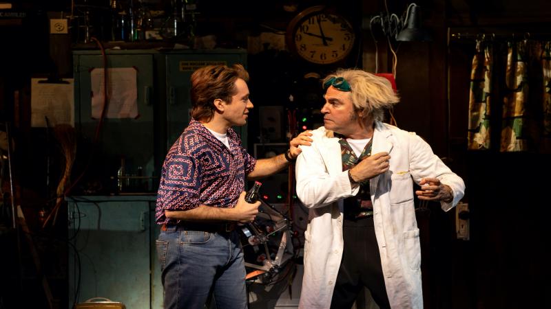 Back To The Future The Musical Adelphi Theatre Review A Spectacular West End Musical To 